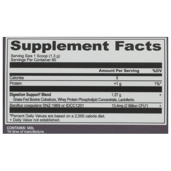 Ancient Nutrition Colostrum Powder Unflavored 2.8oz 2-PACK (56 Servings Total) - Pure Immune & Gut Support Bundle